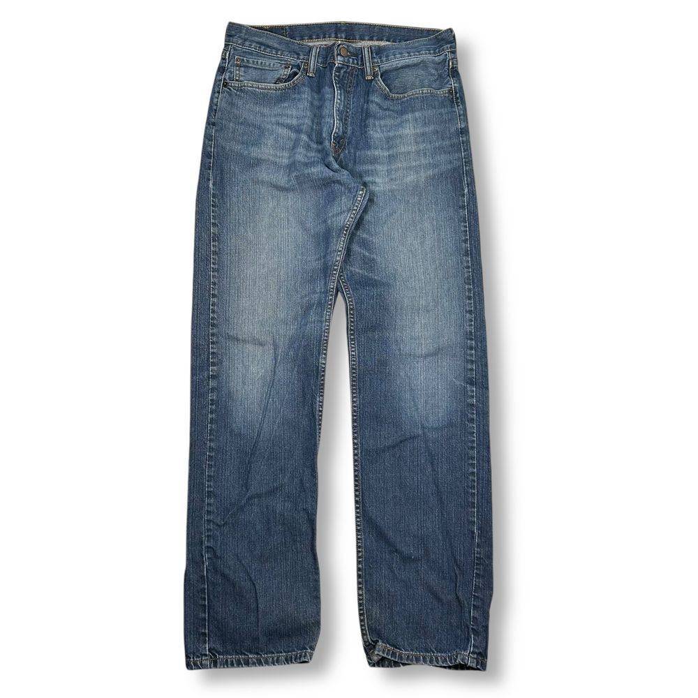 Levi's 505 Straight Leg Denim Jeans Medium Wash Mens 34x34